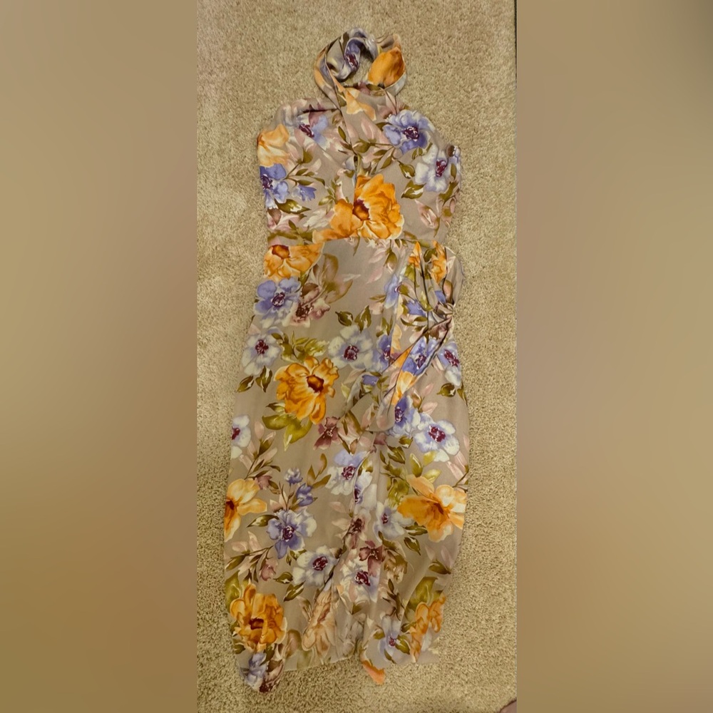 Vici collection halter top dress